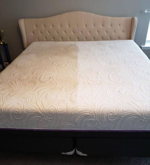 cuci springbed jakarta pusat before after